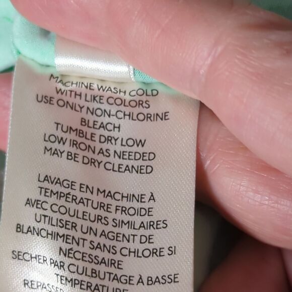 Free People Ruched Mini Skirt – Green Marble Print – Size Small - Picture 8 of 8